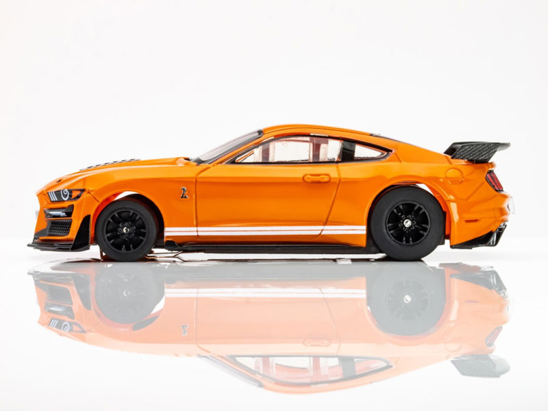 AFX 2021 Ford Mustang Shelby GT500 Twister Orange Mega G+ HO Slot Car