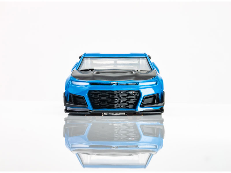 AFX Chevy Camaro 1LE Rapid Blue Mega G+ HO Slot Car