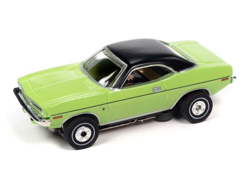 Auto World 1970 Plymouth Barracuda Gran Coupe (Green) Thunderjet