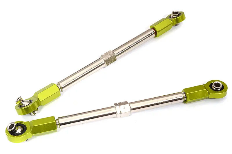 Integy (Green) Billet Machined Steering Turnbuckles Maxx w/ WideMAXX