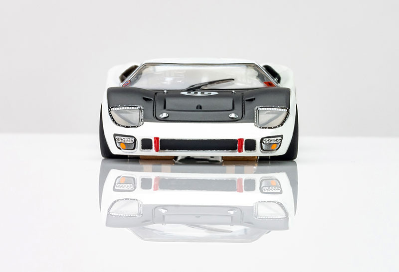 AFX Ford GT40 MKII Daytona #96 White/Black/Blue/Gold Mega G+ HO