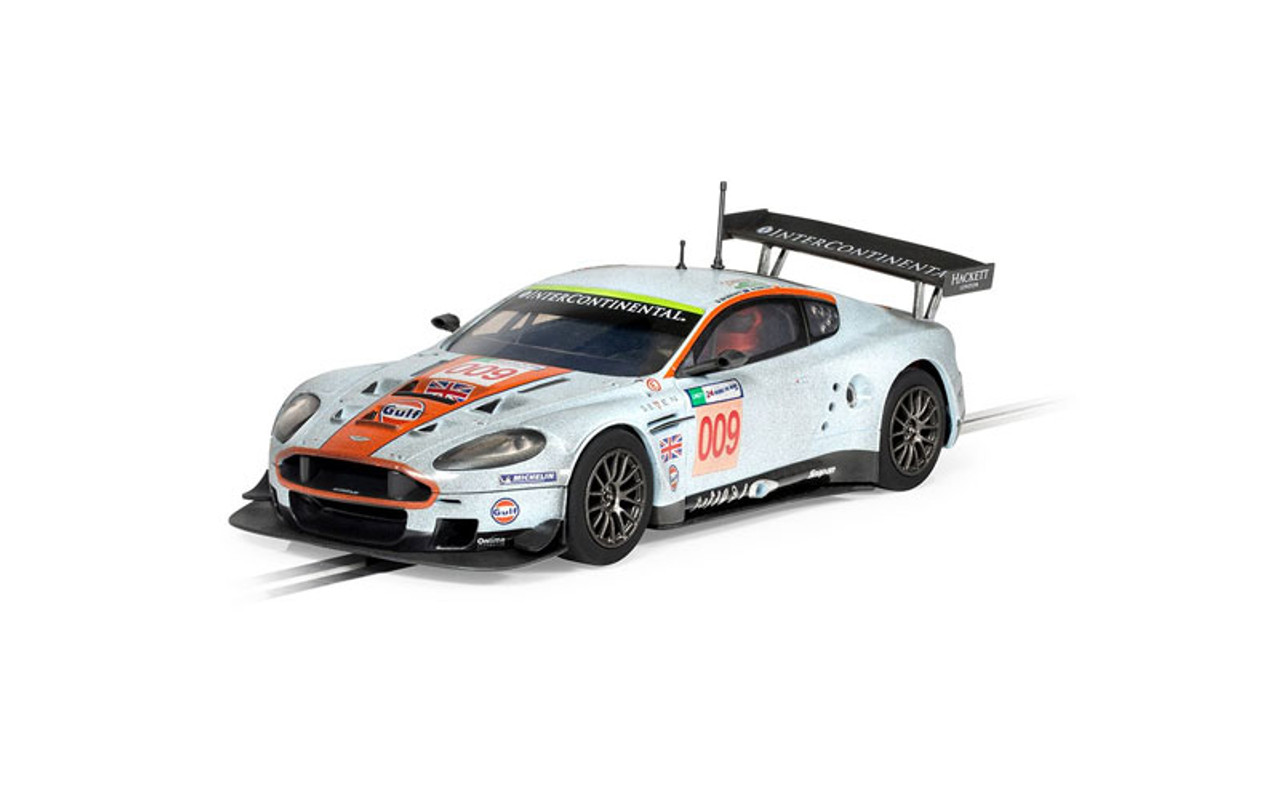 Scalextric Aston Martin DBR9 - Gulf Edition - ROFGO 'Dirty Girl' 1/32 Slot  Car