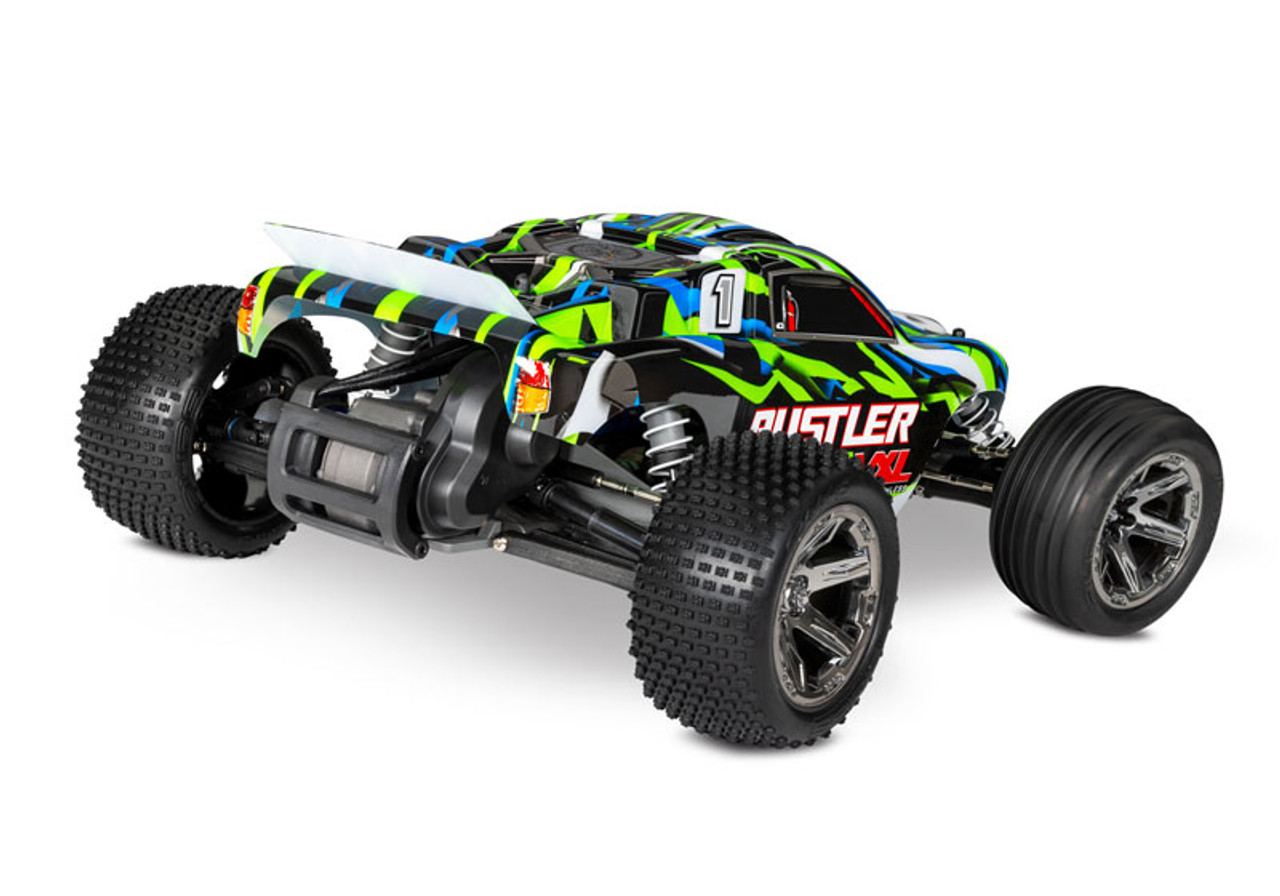 Traxxas Rustler VXL Brushless RTR RC Truck w/TSM (no battery/charger)