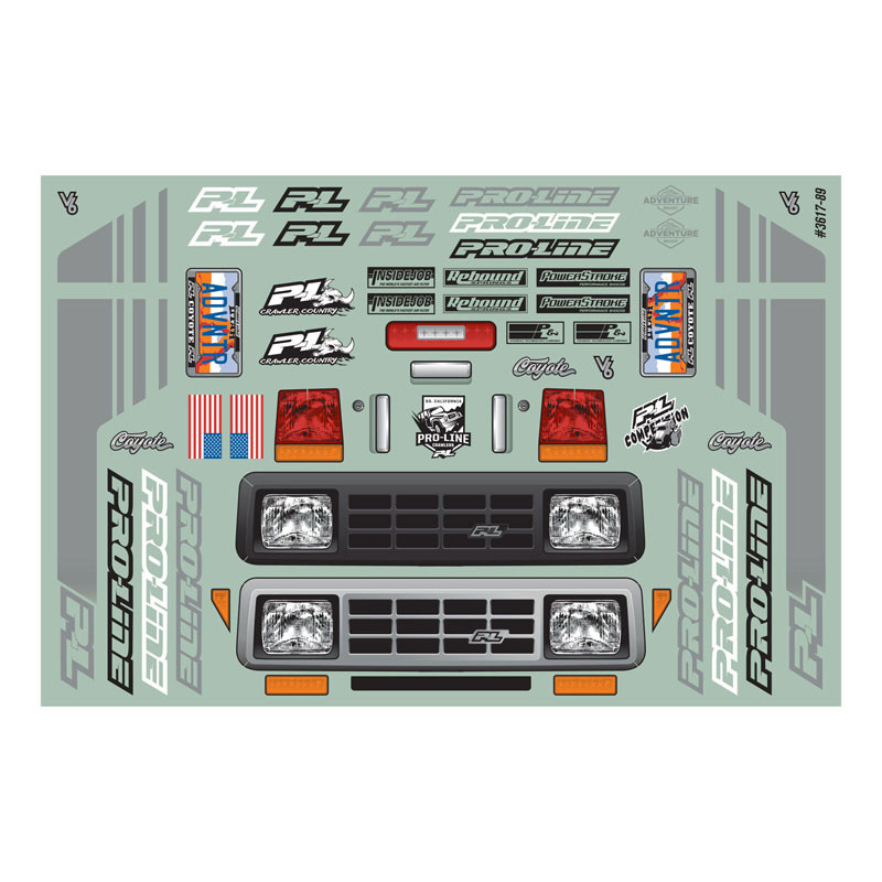 Pro-Line 1/10 Coyote HP Clr Body 12.3