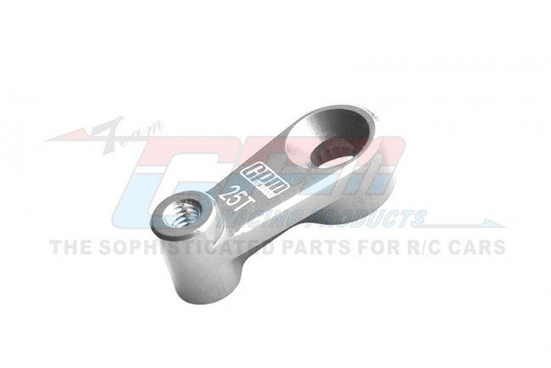 Kit Supporto Servo In Alluminio 6061-T6 Rosso GPM Per Traxxas X-Maxx &ndash; Corno 25T E Tirante