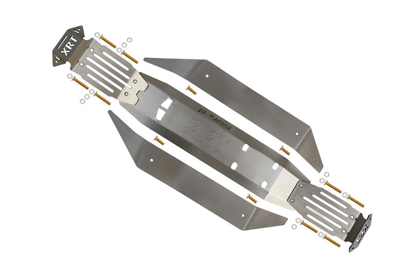 RT-159645専用 GPM Stainless Steel Chassis Protection Plate Set (Lightweight): XRT