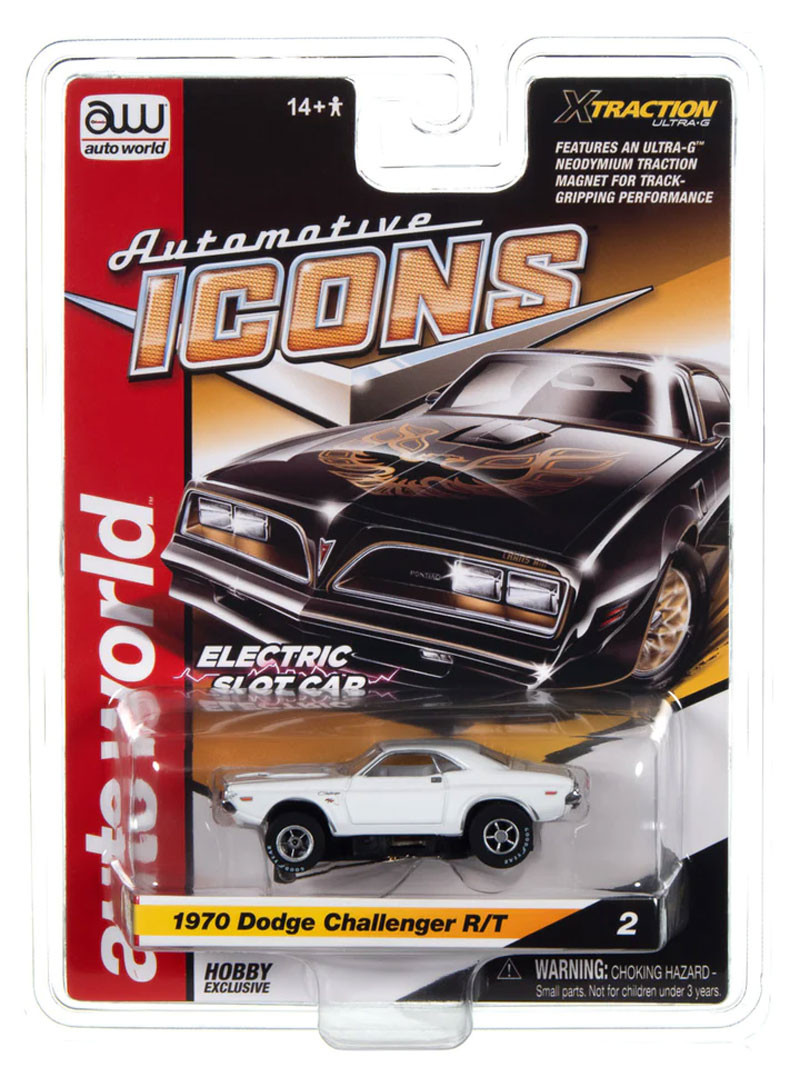 Auto World 1970 Dodge Challenger R/T X-Traction HO Slot Car