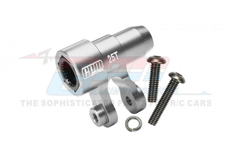 GPM Aluminum 6061-T6 Servo Horn Red w/ Built-In Spring for Traxxas 1:18