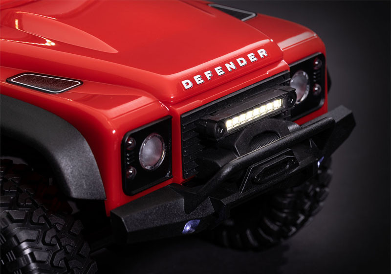 traxxas trx-4 bronco トラクサス 純正ライトユニット付き。 Traxxas TRX-4m Light Bar Kit