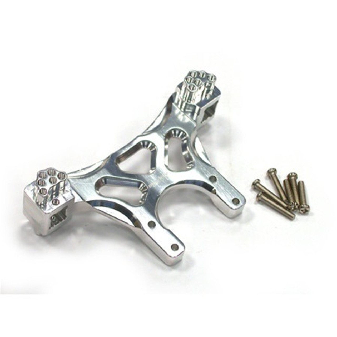 Integy Evo-5 Silver Alum T-Maxx E-Maxx Shock Tower