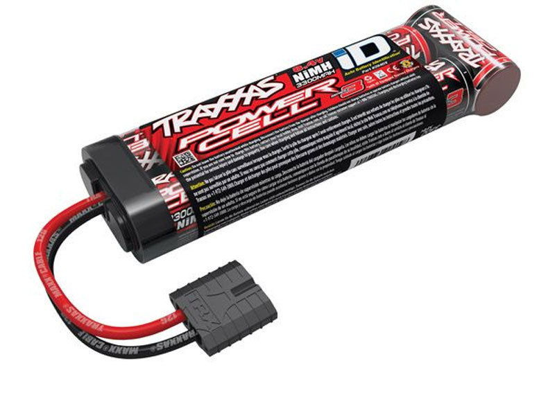 Traxxas 8.4V 3300mAh NiMH Flat Battery Pack w/iD Connector