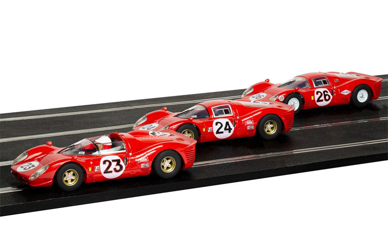 Scalextric 1967 Daytona 24 Triple Pack 1/32 Slot Car