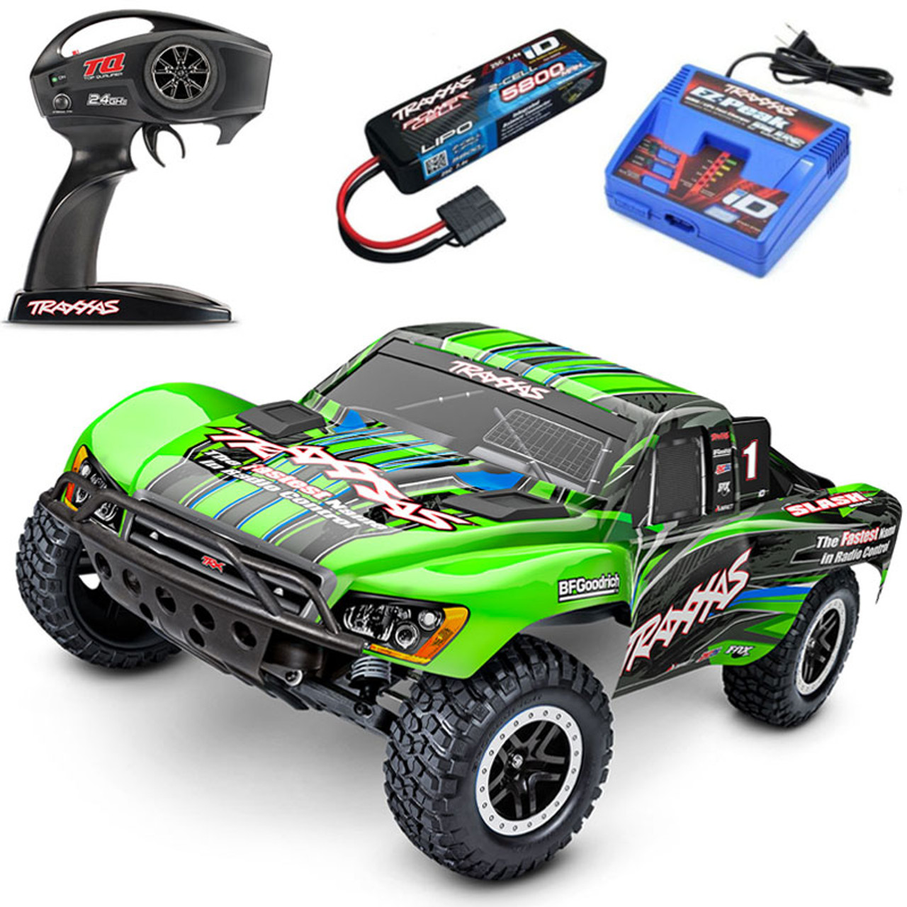 Traxxas Slash 1/10 2WD Brushless BL-2s Short Course RTR Truck w/2S 
