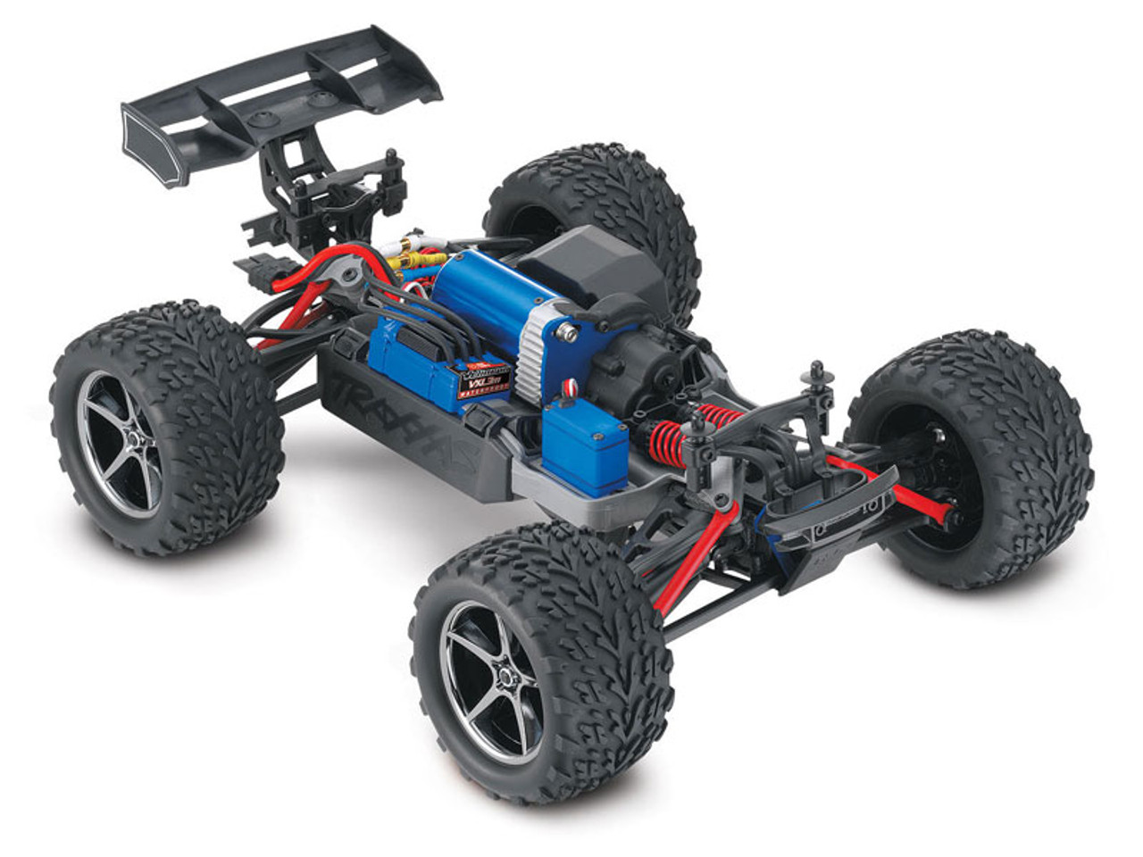 Traxxas 1/16 E-Revo Brushed 4WD RTR RC Monster Truck w/ID Battery