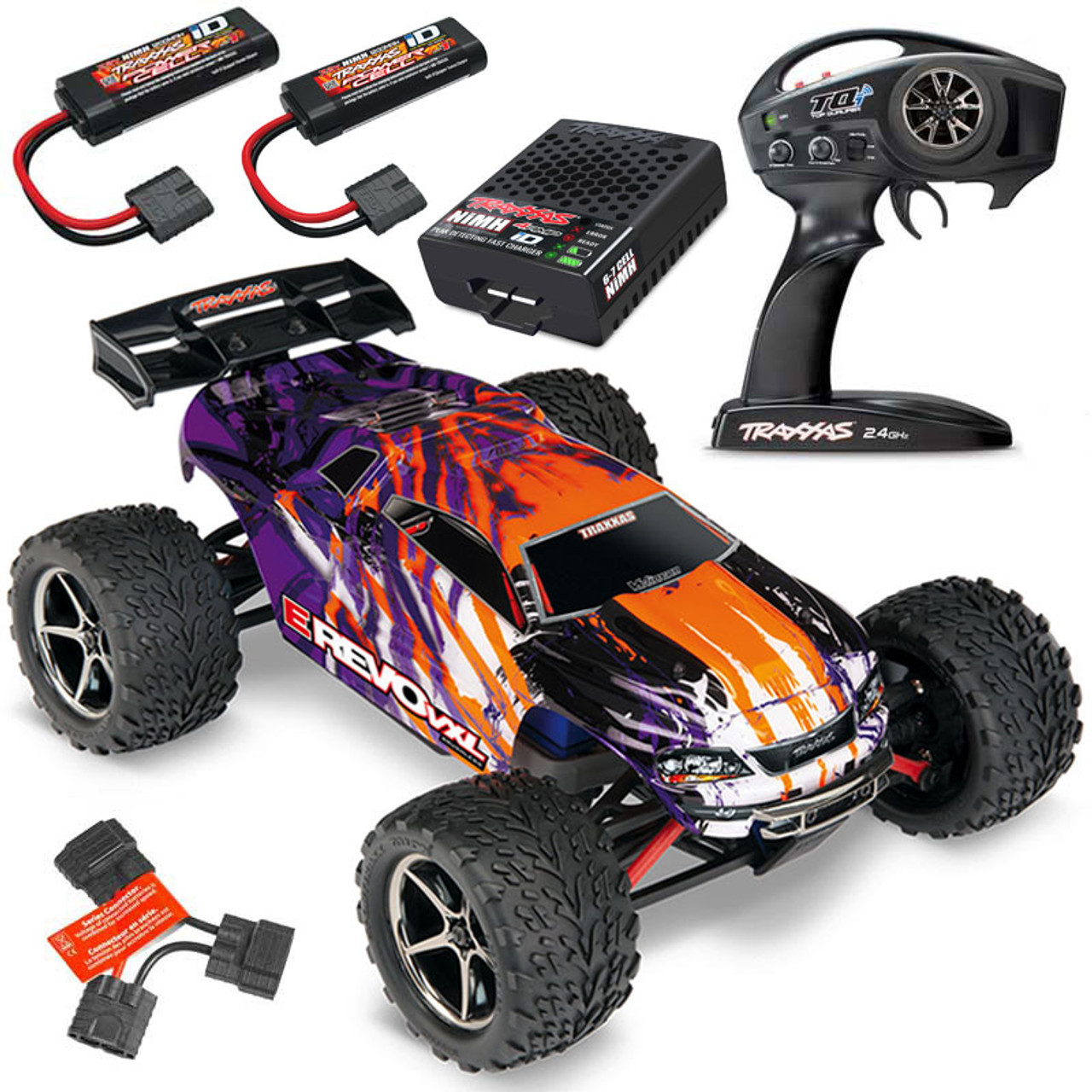 Traxxas 1/16 E-Revo VXL Brushless 4WD RTR RC Truck w/ID Battery