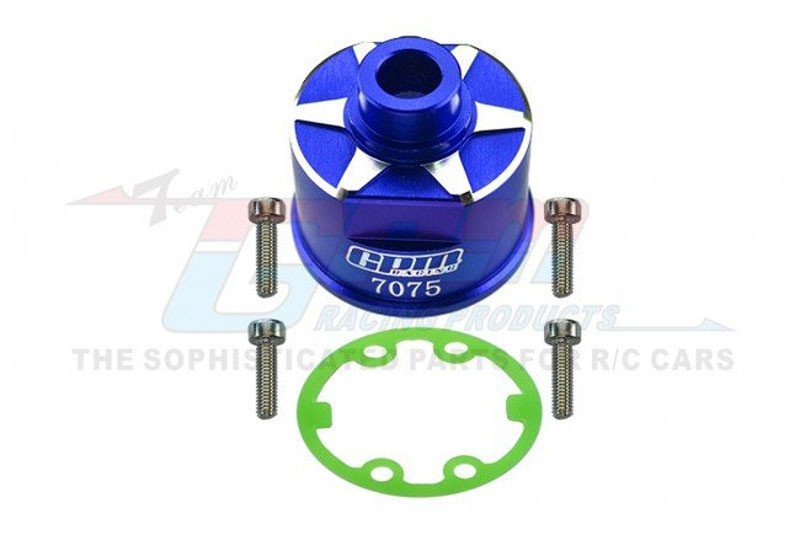 GPM Aluminium 7075-T6 Front/Rear Differential Case (Blue)