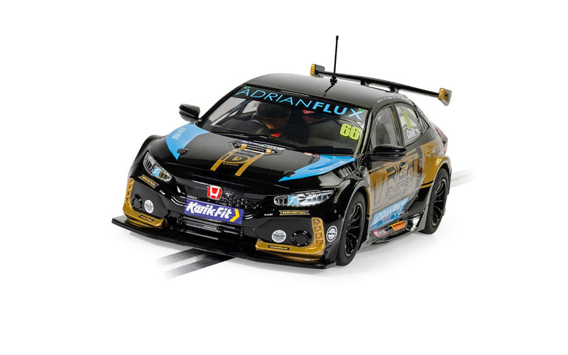 Voiture Slot Lotus Honda Civic BTCC - Échelle 1:32, Championnat 2015, Modélisme Hornby - 7