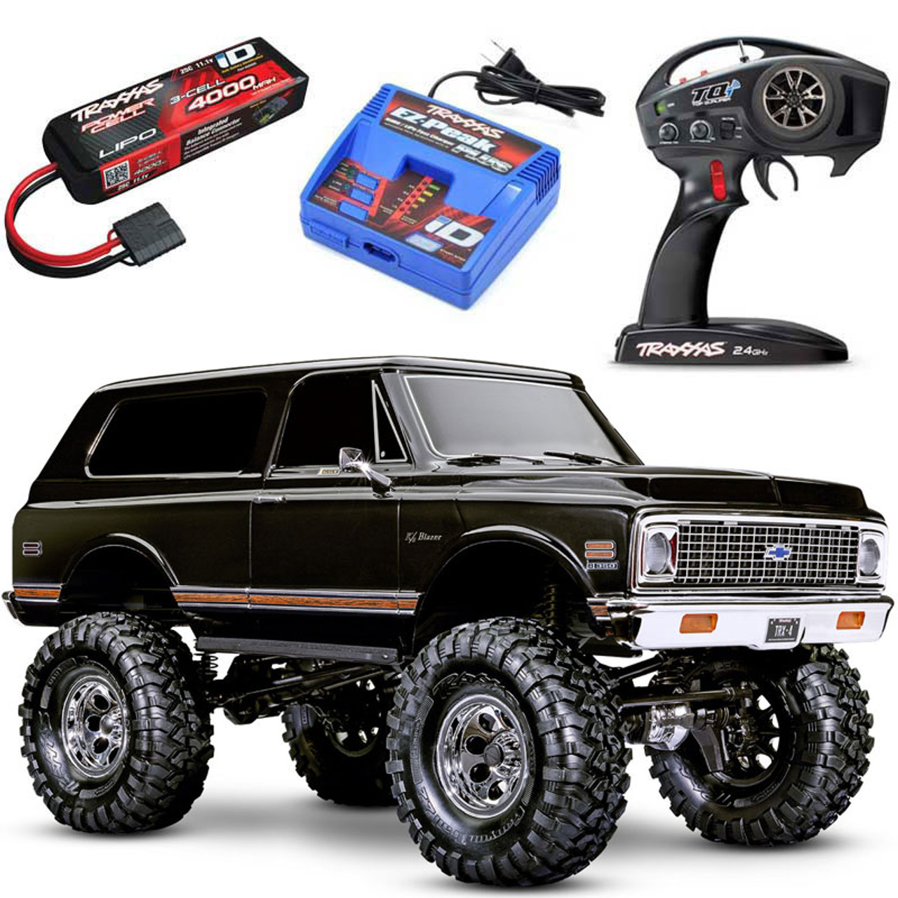 Traxxas TRX-4 1972 Chevrolet K5 Blazer 4WD RTR Rock Crawler Trail ...