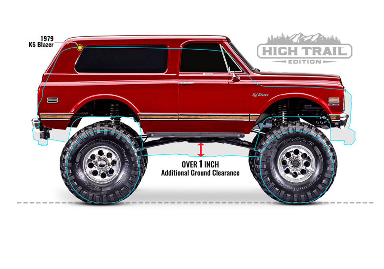 Traxxas TRX-4 1972 Chevrolet K5 Blazer 4WD RTR Rock Crawler