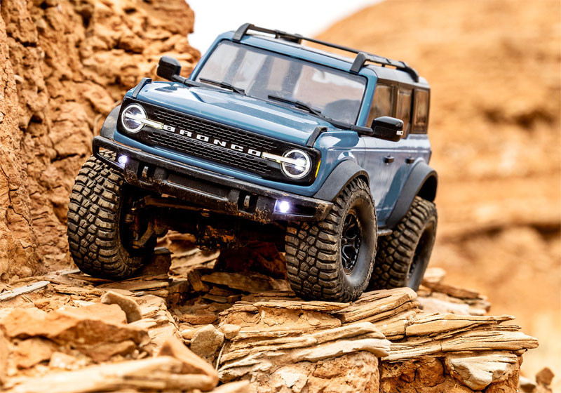 Traxxas 1/18 TRX-4m Ford Bronco Body 4x4 RTR Crawler w/ID Battery