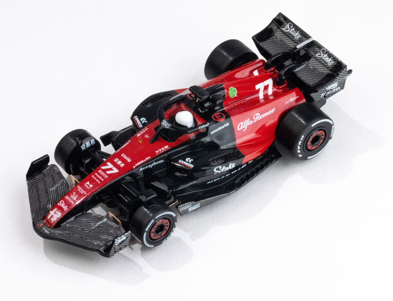 AFX Alfa Romeo F1 FY #77 - Valterri Bottas 2023 Mega G+ HO Slot Car