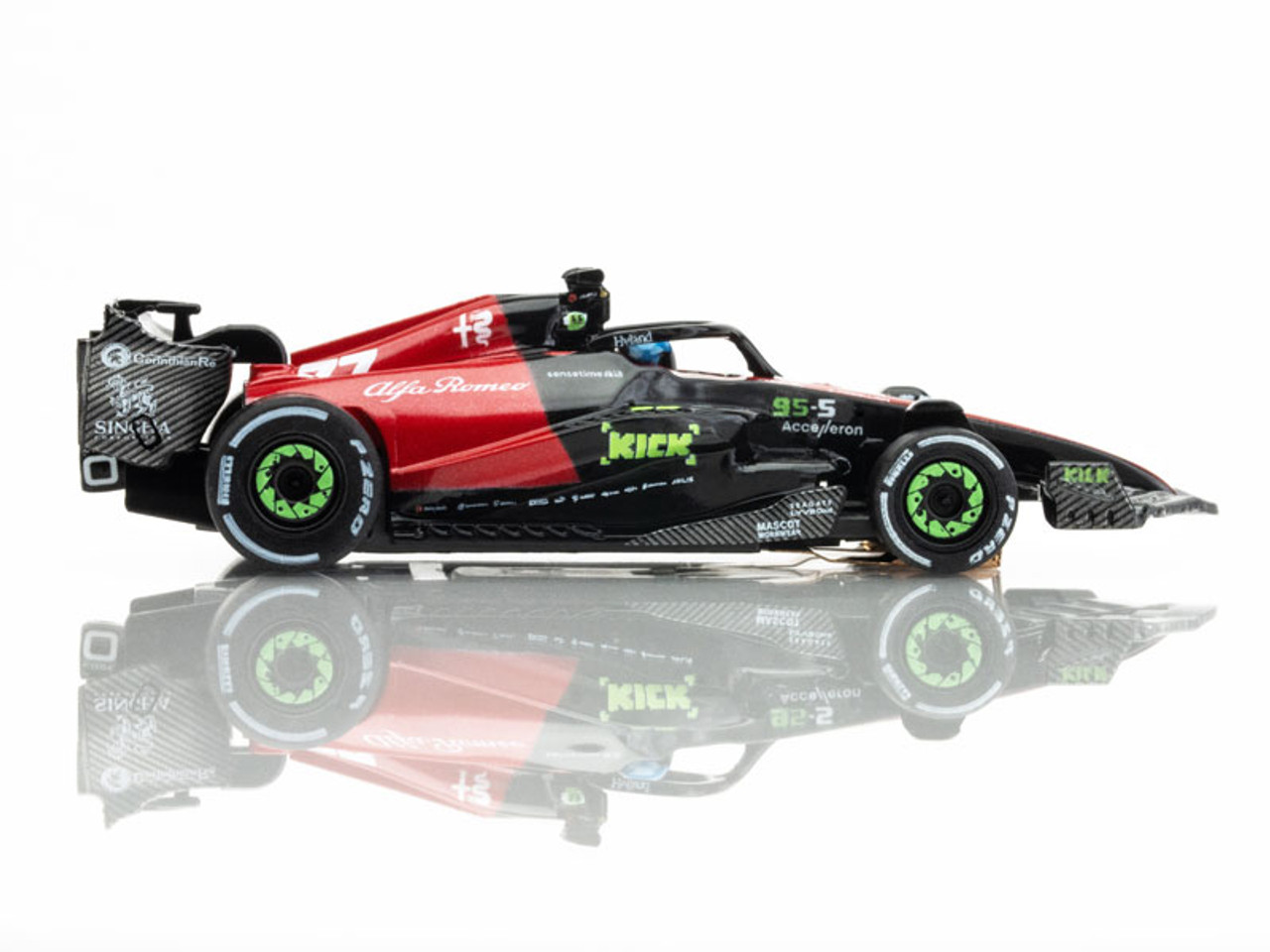 AFX Alfa Romeo F1 Spa #77 - Valtteri Bottas 2023 Mega G+ HO Slot Car