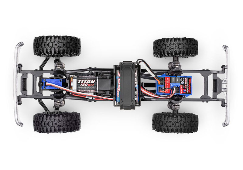 ZLiT Schutzbleche Für Traxxas 1/18 TRX-4M Ford F-150 RC – 2 Stück Schwarze Kotflügel-Liner Aus Kunststoff
