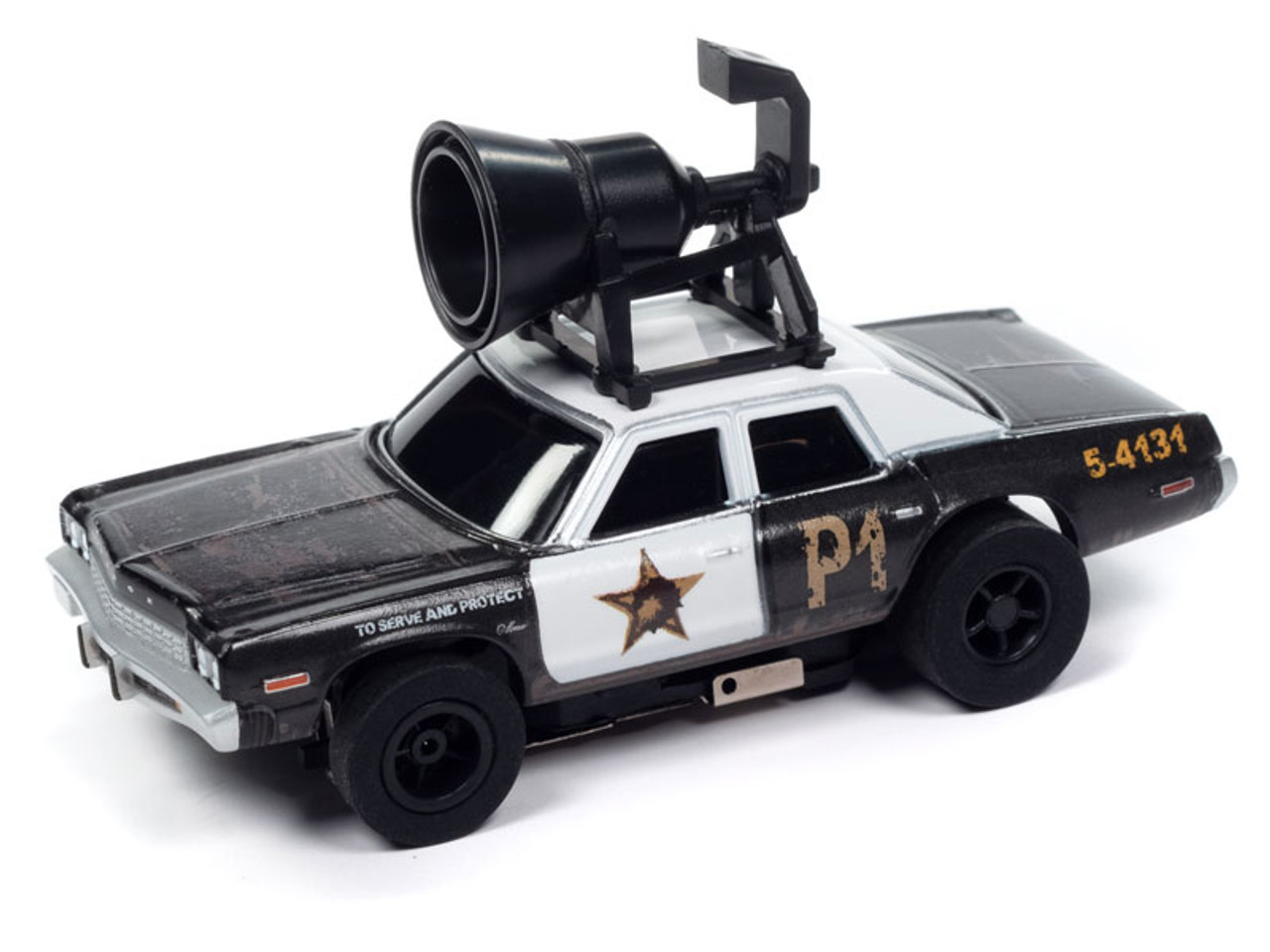 Auto World Dodge Delivery Van ☆HOスロットカー Auto World 4Gear 1973 Dodge Delivery Van (White Body w/ Red