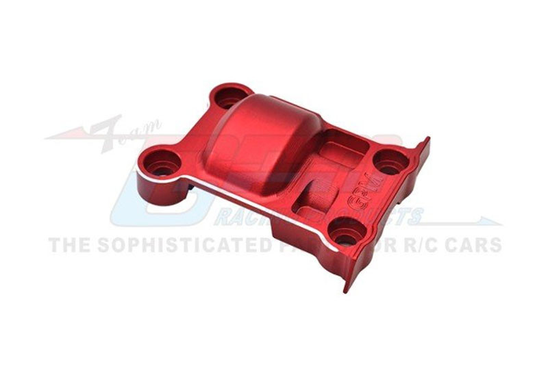 GPM Alloy Rear Gear Cover (Red): X-Maxx, XRT