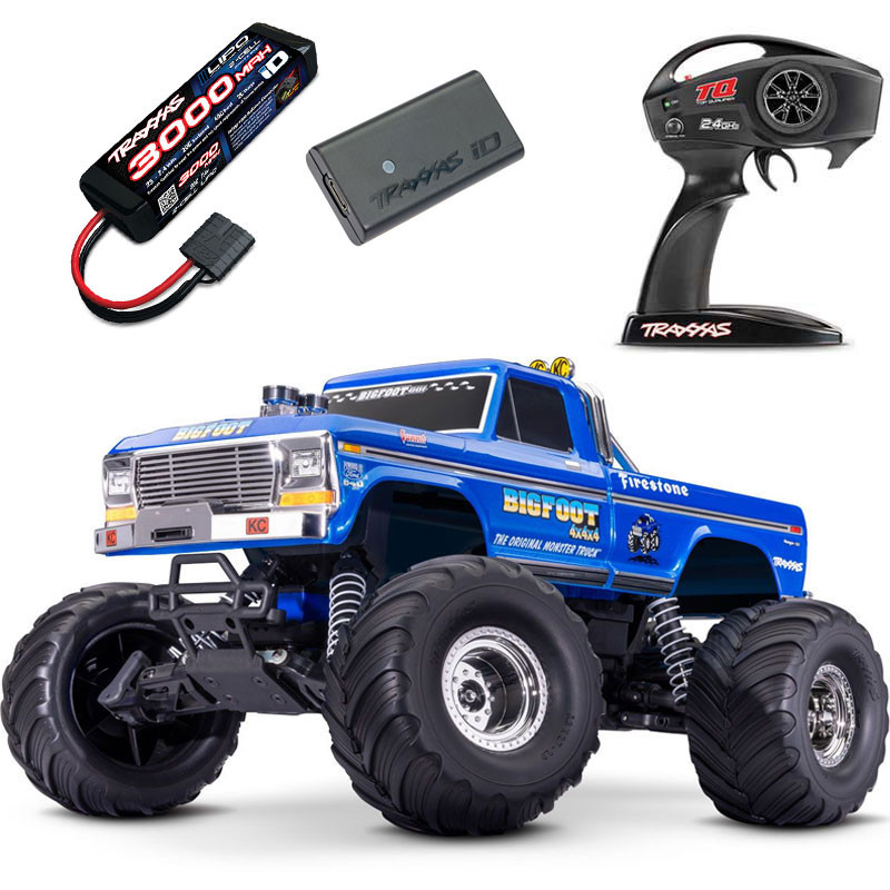 Traxxas BIGFOOT 2WD Brushless BL-2s RTR Monster Truck & FREE LIPO