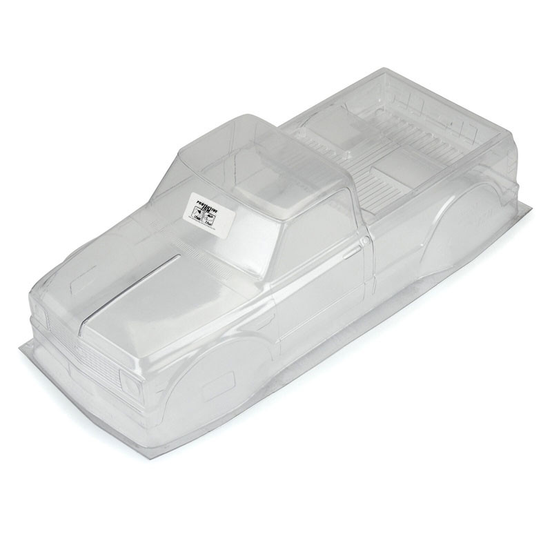 Pro-Line 1/10 1972 Chevy K-10 Clear Body for 12.3