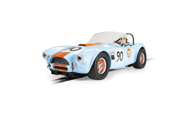 Scalextric Shelby Cobra - Gulf 1/32 Slot Car