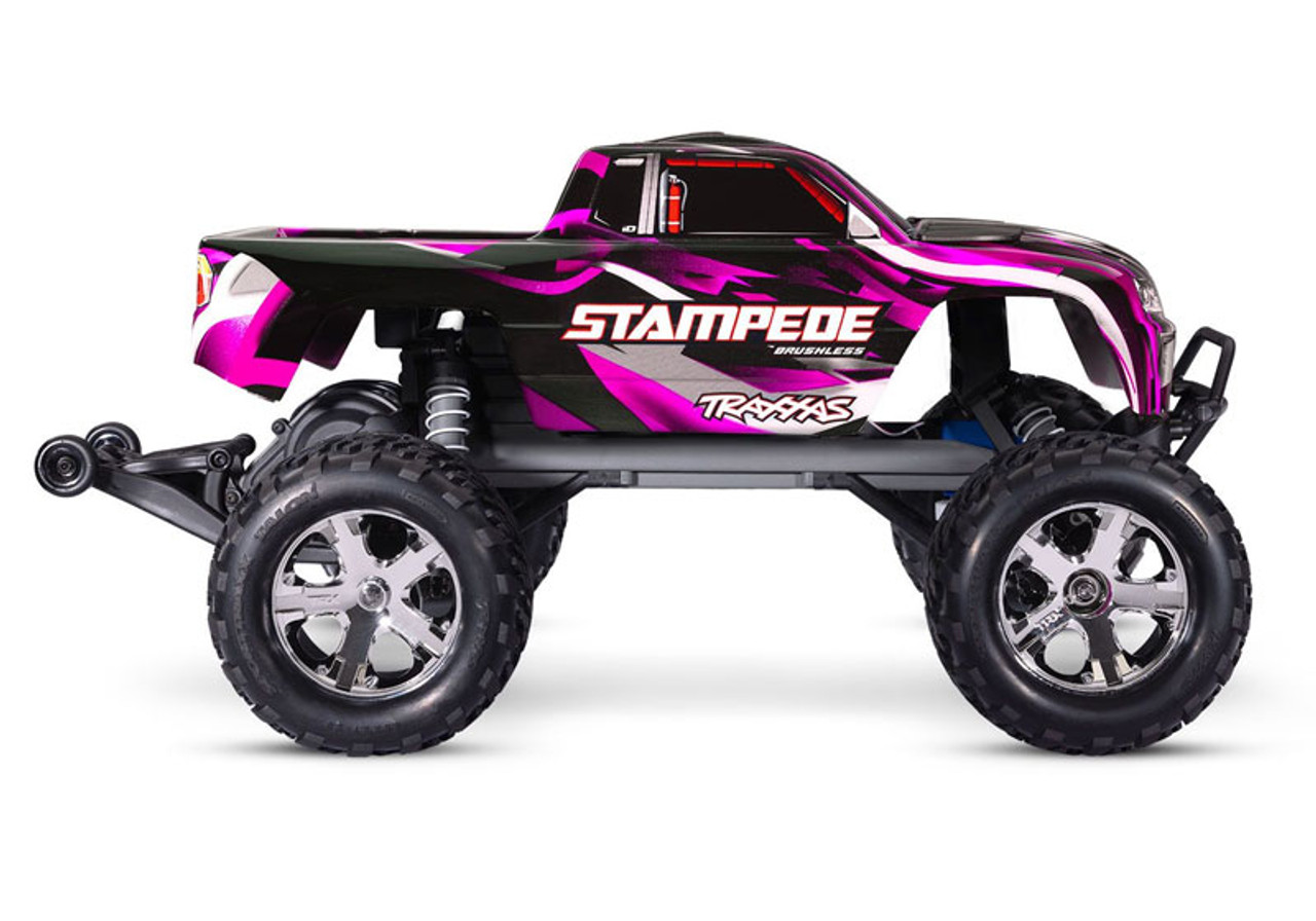 【値下げ】バッテリーラジコンTRAXXAS STAMPEDE model3605 Traxxas Stampede VXL Brushless RTR (w/Battery & Wall Charger