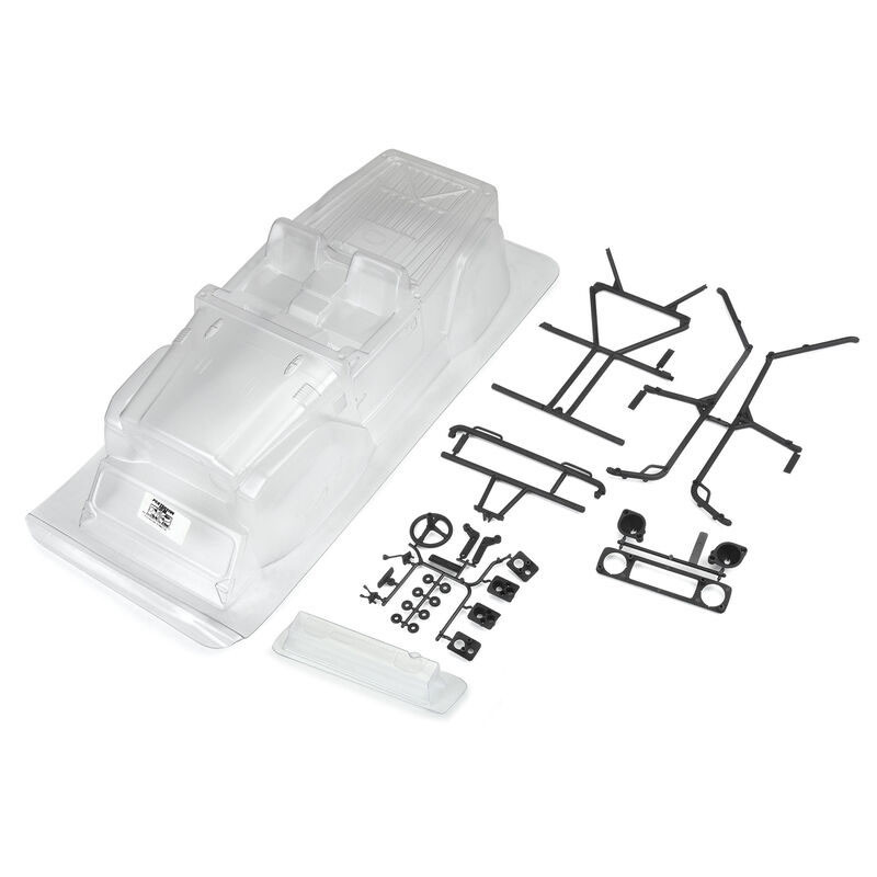 Pro-Line 1/10 1979 Toyota Land Cruiser FJ40 Clear Body with Trail
