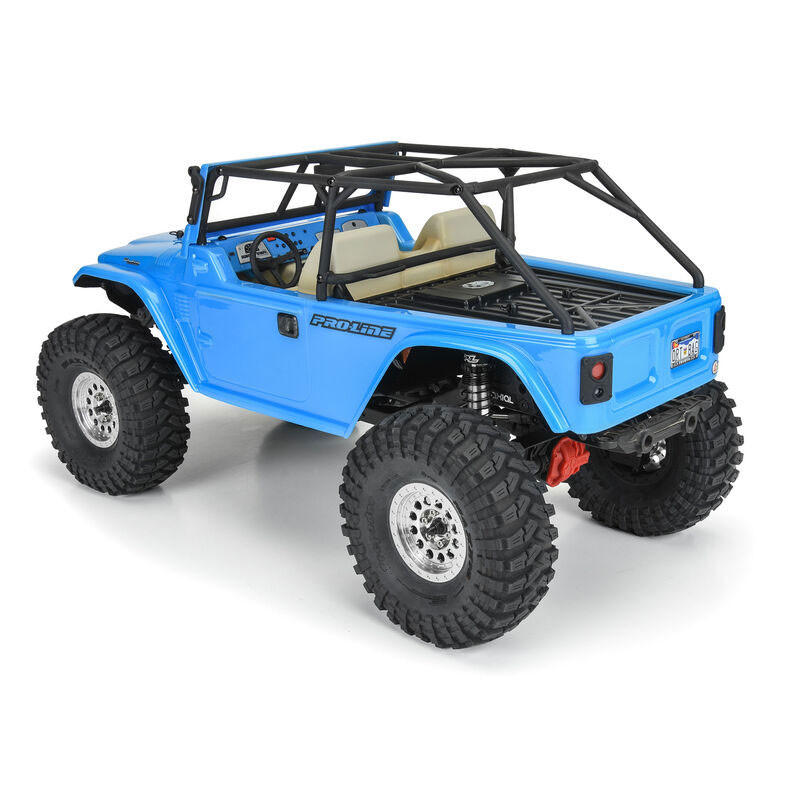 Pro-Line 1/10 1979 Toyota Land Cruiser FJ40 Clear Body with Trail