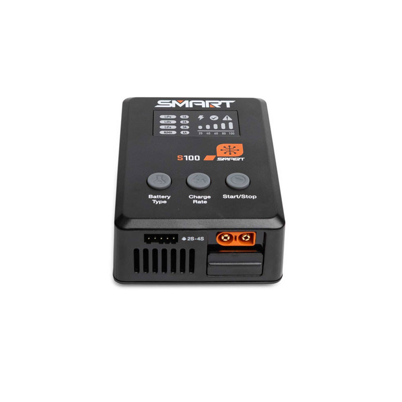 spektrum 2s usb-c lipo battery charger Accessories Smart Powerstage Surface Bundle: 810mAh 50C (IC2) / S100 / 65W Power Supply / Adapter Horizon Hobby was one of the first companies worldwide to offer the 2 Spektrum S100 1x100W USB-C Smart
