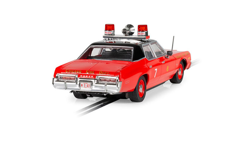 SCALEXTRIC SLOT CAR 1/32 FIRE DODGE 新品 Scalextric Dodge Monaco - Chicago Fire Department 1/32 Slot Car