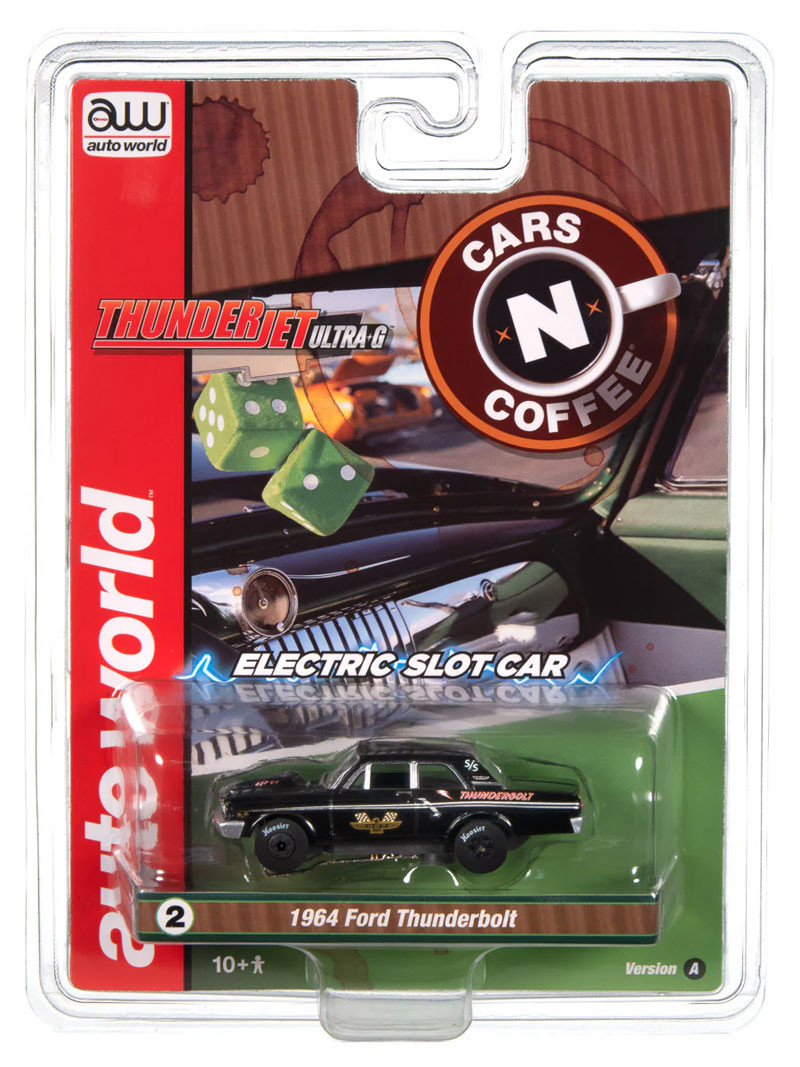 Auto World 1964 Ford Thunderbolt (Gloss Black w/427 Graphics