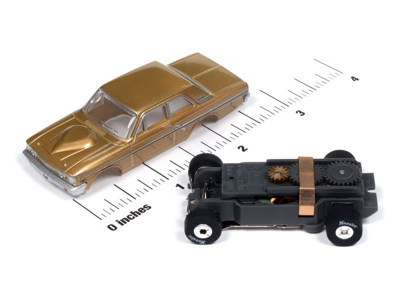 Auto World 1964 Ford Thunderbolt (Prairie Bronze) Thunderjet HO