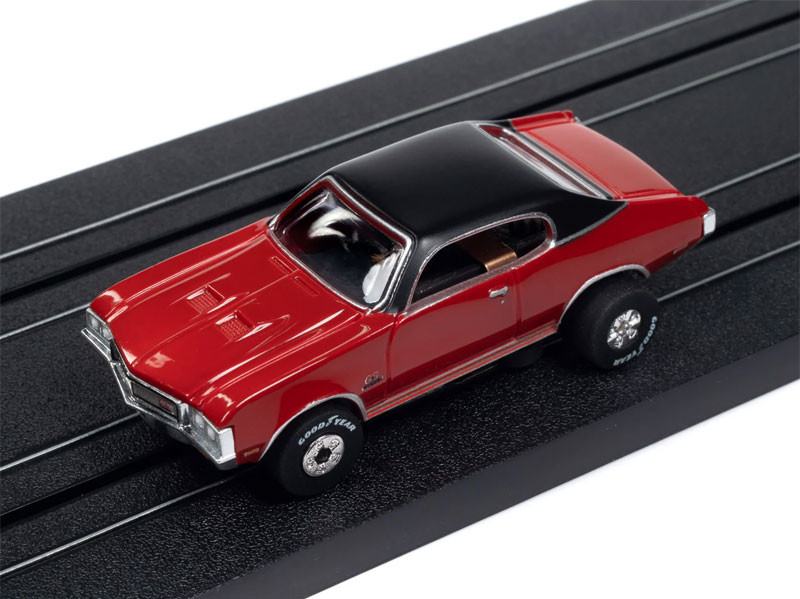Auto World 1970 Buick GS (Fire Red) Thunderjet HO Slot Car