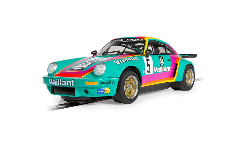 ミニカー Vaillant Porsche 911 Model Car Scalextric Porsche 911 3.0 RSR - Vaillant 1/32 Slot Car