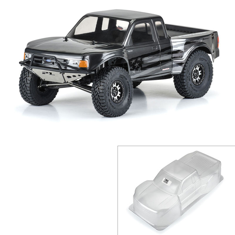 Pro-Line 1/10 1993 Ford Ranger Pre-Runner Clear Body for 12.3