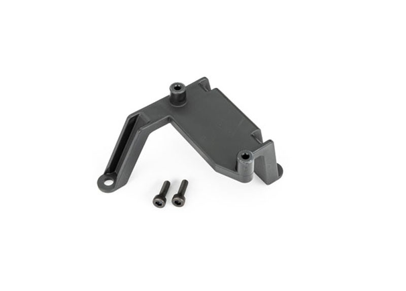 Traxxas 6560 Telemetry Expander Mount – Schwarze Halterung Für Fernbedienung
