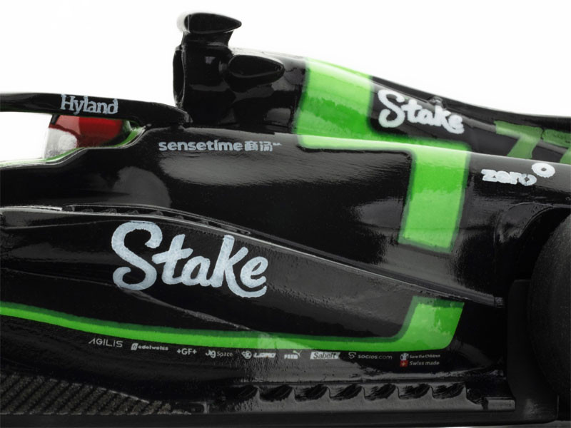 AFX Sauber F1 #77 C44 Stake FY Mega G+ HO Slot Car