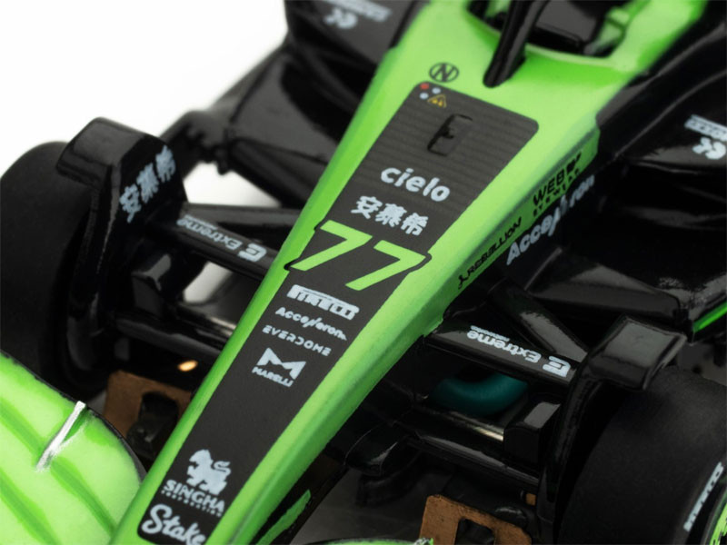 AFX Sauber F1 #77 C44 Stake FY Mega G+ HO Slot Car