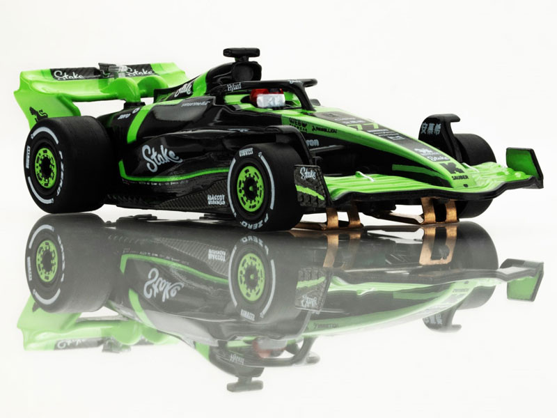AFX Sauber F1 #77 C44 Stake FY Mega G+ HO Slot Car