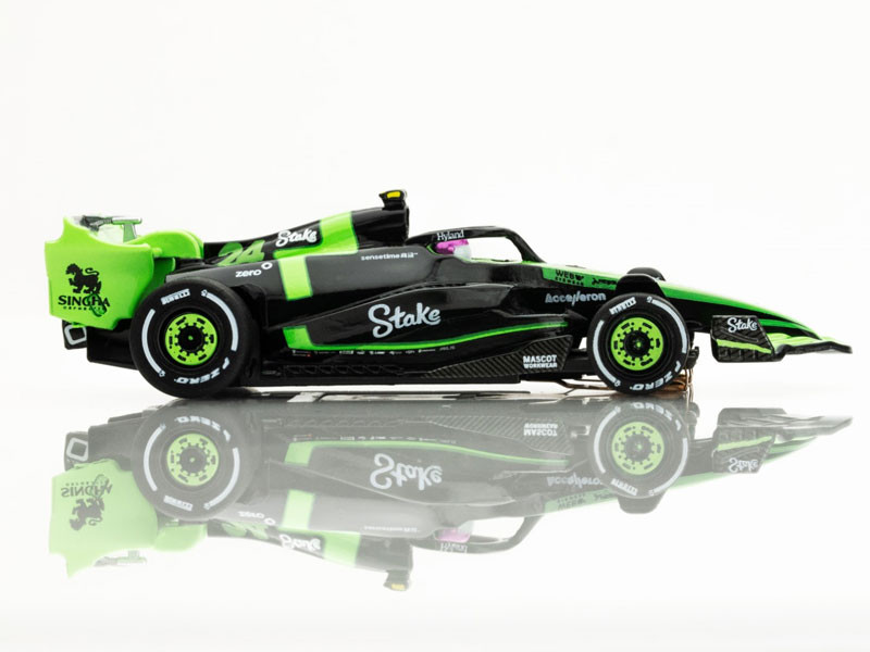 AFX Sauber F1 #24 C44 Stake FY Mega G+ HO Slot Car
