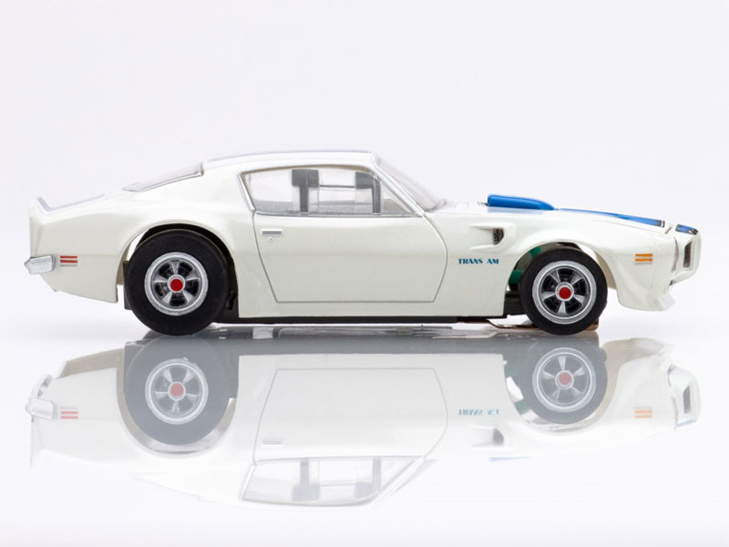 AFX 1970 Pontiac Firebird Trans Am White/Blue Mega G+ HO
