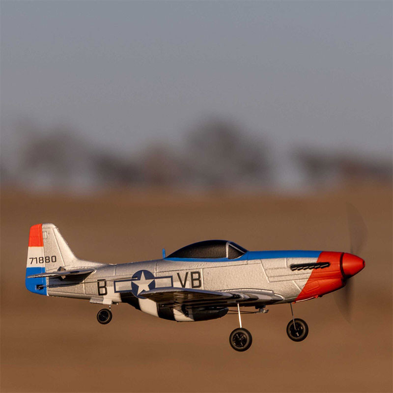 Hobbyzone P-51D 450mm RTF Ready-to-Fly with SAFE RC Airplane