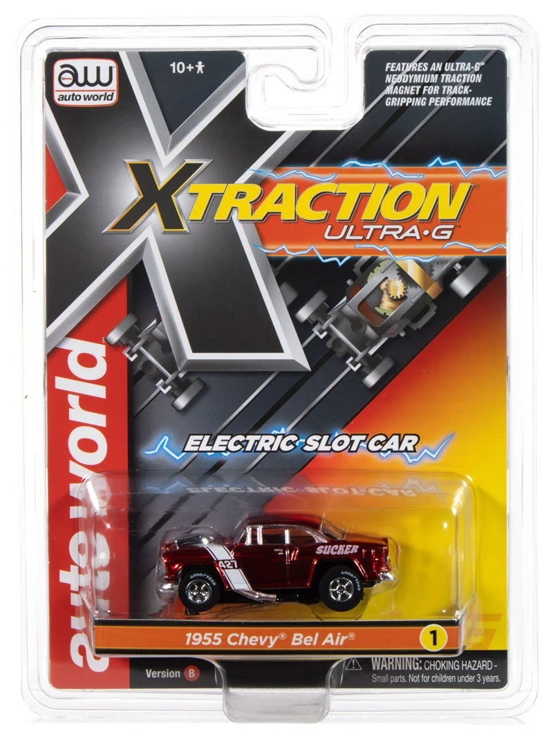 Auto World 2018 Ford Mustang GT (Highland Green) X-Traction HO Slot Car - Foto 6